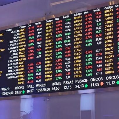 Ibovespa recua com aversão a risco externo e decisões de juros no Brasil e EUA