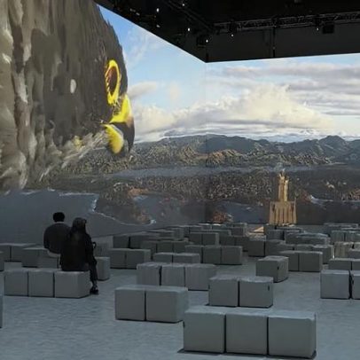 Exposição une arte e tecnologia para contar a jornada de Cleópatra