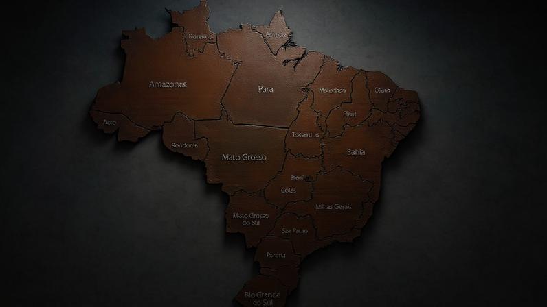 O Brasil possui 5.569 municípios no total e um distrito federal (Brasília).