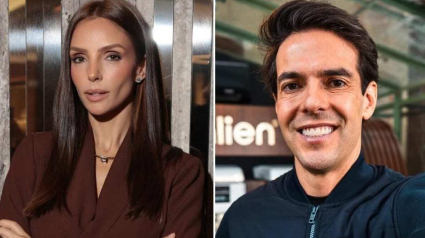 Ex de Kaká posa com os filhos e comenta acordo com o atleta