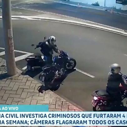 Polícia Civil investiga furtos de quatro motos em Franca em uma semana