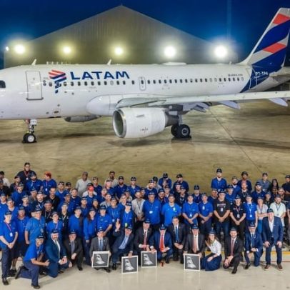 LATAM celebra US$ 4 bilhões em investimentos no Brasil durante visita a São Carlos