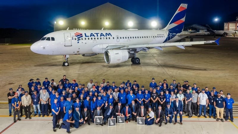 Comitiva Presidencial visitou o LATAM MRO