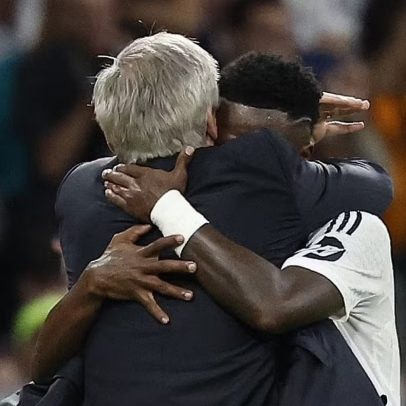 Ancelotti aposta em Vinicius Júnior na Copa; não é Neymar