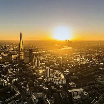 Casas em Londres aquecem devido às mudanças climáticas