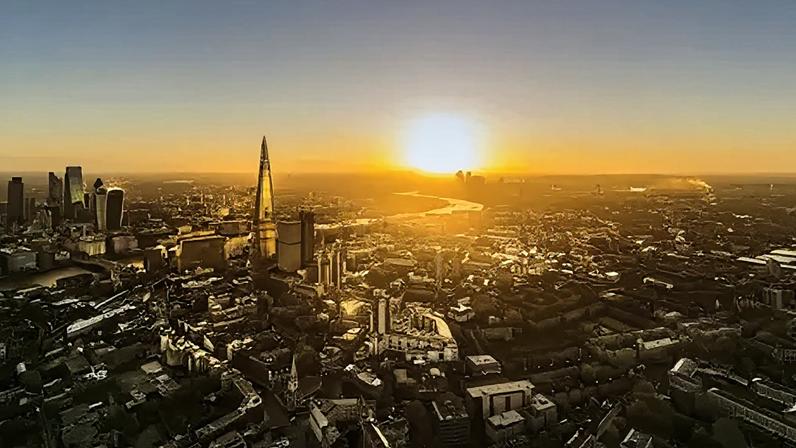 Casas em Londres aquecem devido às mudanças climáticas