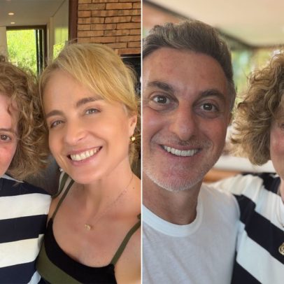 Luciano Huck celebra aniversário da mãe; semelhança com ele impressiona
