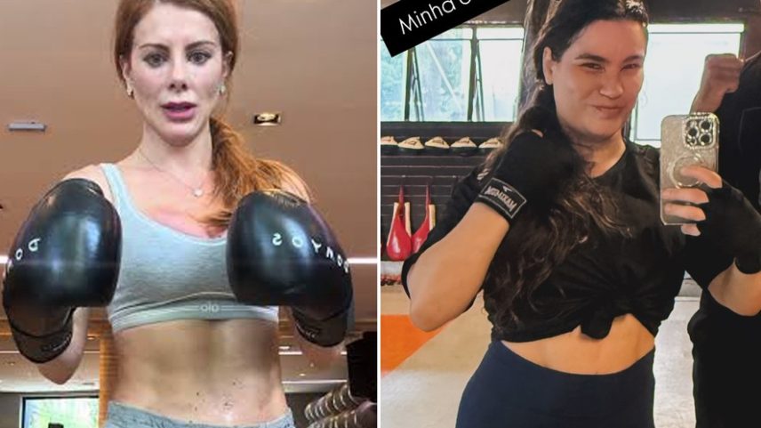 Deborah Albuquerque e Raissa Barbosa treinam para luta histórica