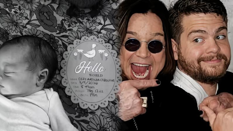 Neta de Ozzy Osbourne nasce e ganha nome em homenagem ao roqueiro
