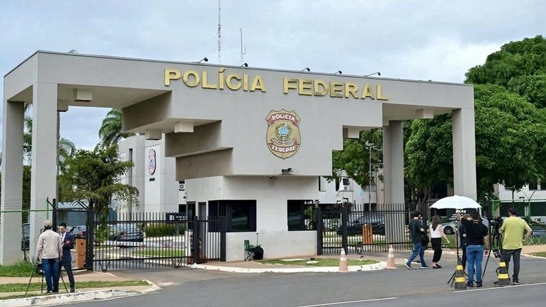 Superintendência da PF em Brasília — Foto: Evaristo Sa/AFP