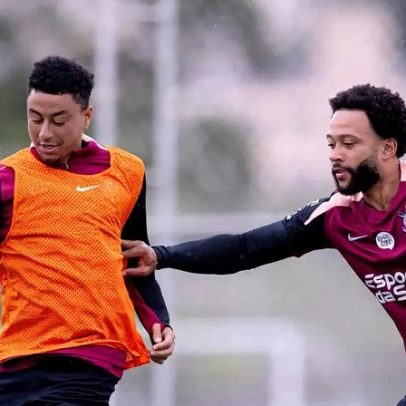 Com Lingard, Corinthians faz penúltimo treino antes do duelo com o Coritiba