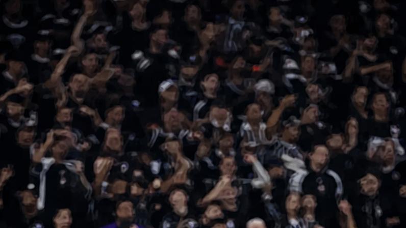 Torcida do Corinthians protestou após derrota (Foto: Rodrigo Coca Lopes)