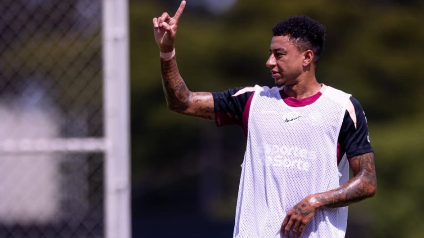 Jesse Lingard, meia-atacante do Corinthians (Foto: Rodrigo Coca/Agência Corinthians)
