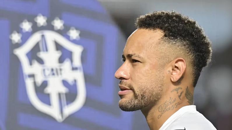 Neymar em Santos x Inter — Foto: Jota Erre/AGIF