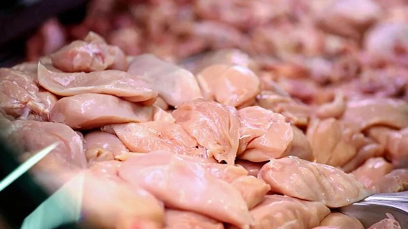 Cortes de carne de frango