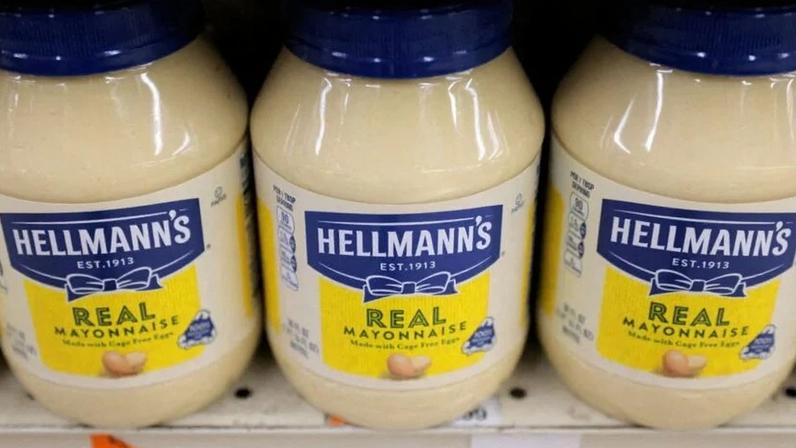 Maionese Hellmann's em uma loja em Manhattan, Nova York, EUA