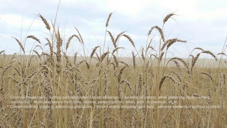 Lavoura de trigo em pleno desenvolvimento