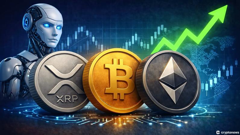 IA da Alibaba prevê preços de XRP, Bitcoin e Ethereum até 2026