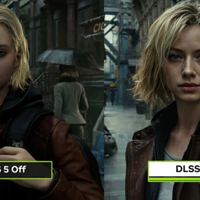 Nova tecnologia Nvidia DLSS gera rostos de personagens com falhas de IA