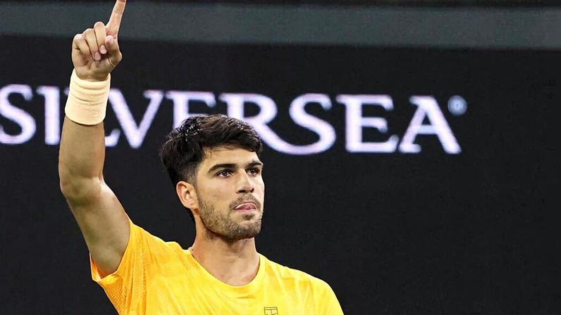 Alcaraz vira e encara Ruud nas oitavas de Indian Wells