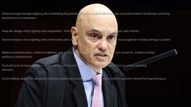 Alexandre de Moraes durante julgamento