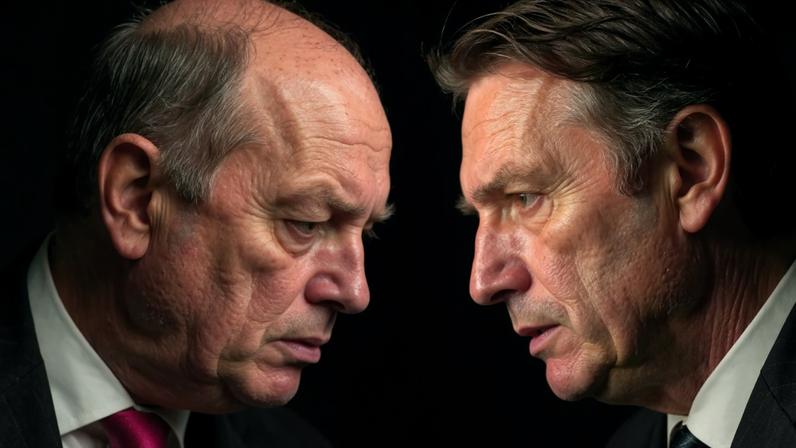 Alexandre de Moraes e Jair Bolsonaro