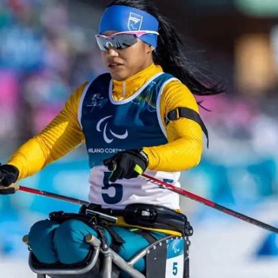 Brasil estreia nas Paralimpíadas de inverno e termina entre os 10 no biatlo