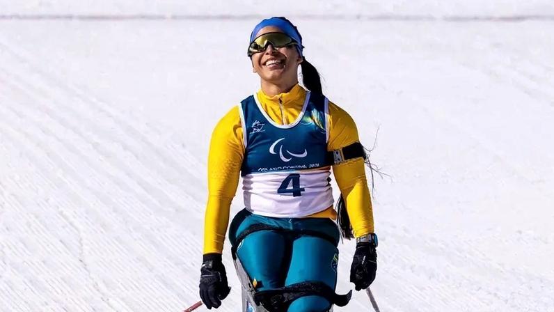 Brasil fica perto do pódio esqui cross-country com Aline Rocha e Cristian Ribera