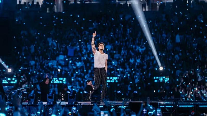 Luan Santana no show 'Registro Histórico'