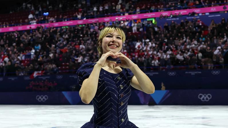 Alysa Liu (pictured above at the Milano Cortina 2026 Winter Olympic Games) revealed the real way to pronounce her name in a new interview.