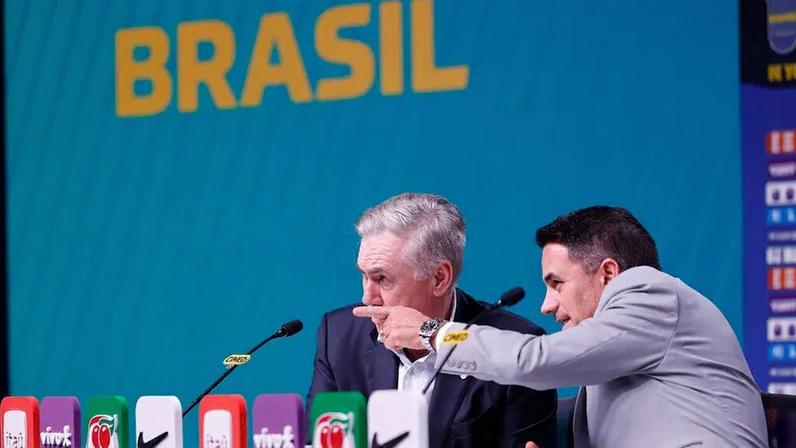 Carlo Ancelotti divulgou última lista antes de fechar grupo da Copa do Mundo (Foto: Rafael Ribeiro / CBF)