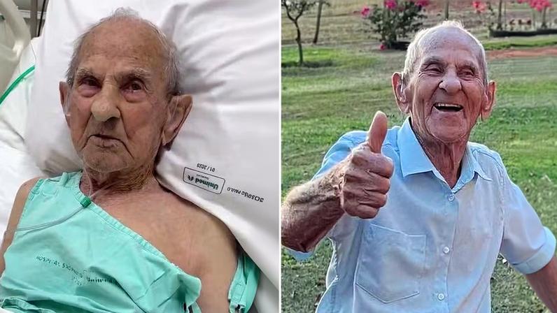 Vovô Anésio, influenciador de 88 anos, deixa UTI após acidente e cirurgia