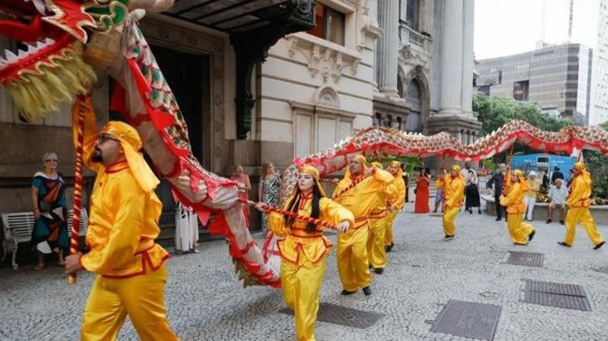 Rio de Janeiro (RJ), 25/03/2026 - FOTO DE ARQUIVO - Exposição de arte no Theatro Municipal celebra Ano Cultural China-Brasil. Foto: Rudy Trindade/Divulgação
