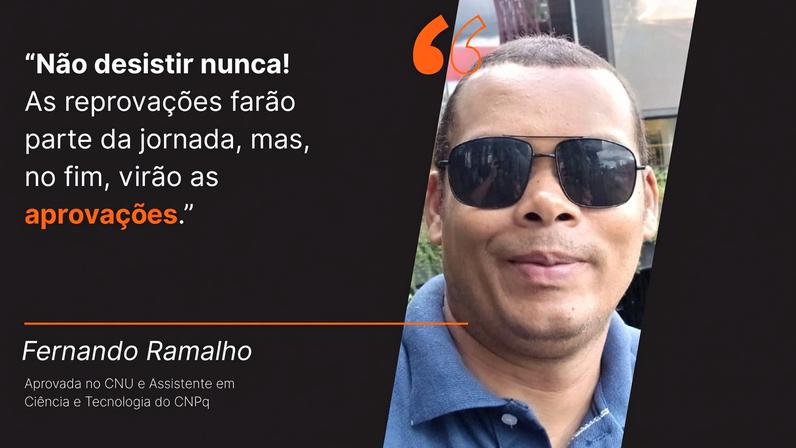 Aprovado no CNU estudou por 6 meses e conciliou trabalho, estudos e cuidados com filho