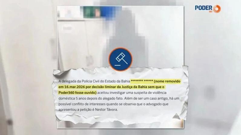 Decisão determinou retirada de nome e foto de delegada que atuou num caso com possível conflito de interesses