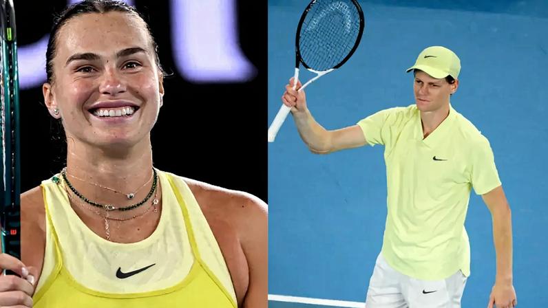Aryna Sabalenka e Jannik Sinner na final do Miami Open 2026