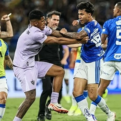 Atlético-MG x Cruzeiro tem 23 expulsões; recorde mundial é revelado