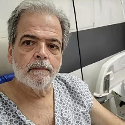 Ator da Globo volta à UTI após transplante e pede ajuda de fãs na internet