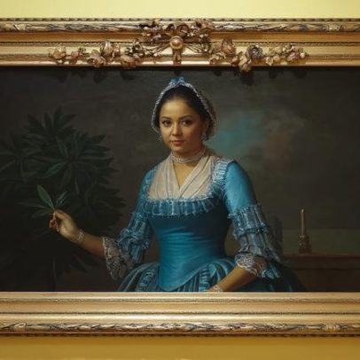 AGO identifica pintor e retrato de mulher negra do século 18
