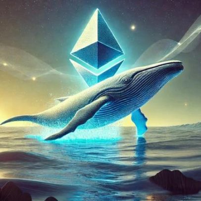 Baleia transforma US$ 12 mil em US$ 80 milhões ao manter Ethereum por 10 anos