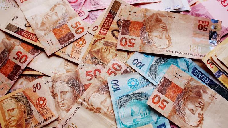 Notas, moeda, Real, dinheiro, notas de dinheiro — Foto: Reprodução/Pixabay