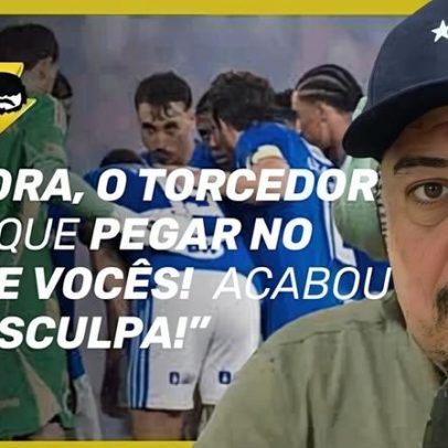 Portuga cobra entrega dos jogadores do Cruzeiro e obrigação de vencer o Santos