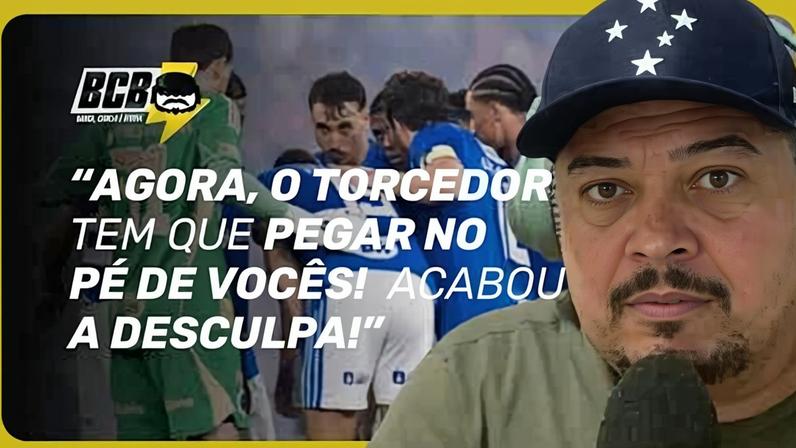 Comentarista critica atuação cruzeirense na derrota para o Athletico-PR, em Curitiba