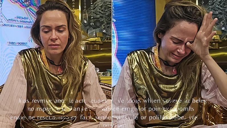 Ana Paula Renault chora no Confessionário do BBB 26