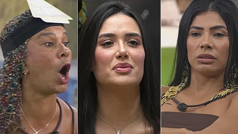 Solange Couto, Jordana Morais e Marciele Albuquerque estão no 12º Paredão do BBB 26