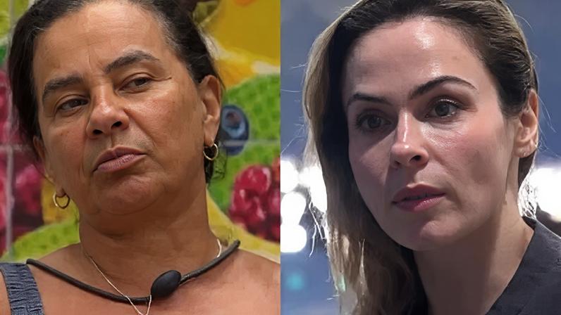 Solange Couto e Ana Paula Renault são rivais no BBB 26