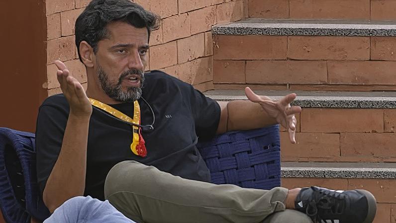 Cowboy critica sister no BBB 26: "Burra"