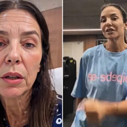 Ivete Sangalo retoma treinos após cirurgia no rosto