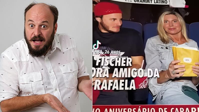 Paulinho Serra e Vera Fischer — Foto: Reprodução/Instagram