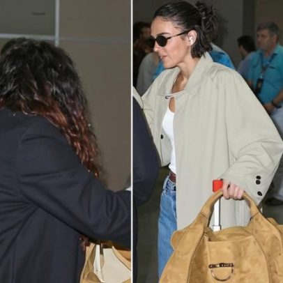 Bruna Marquezine volta ao Brasil com bolsa de R$ 17 mil após Oscar e encontro com Mendes